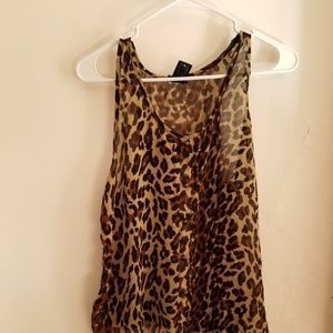 Cheetah Print Tank top